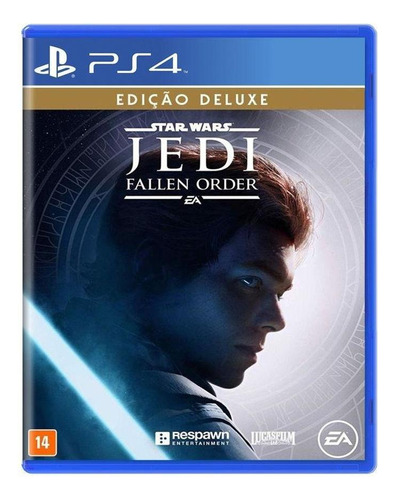 Star Wars Jedi Fallen Order Edição Deluxe Ps4 Mídia Física