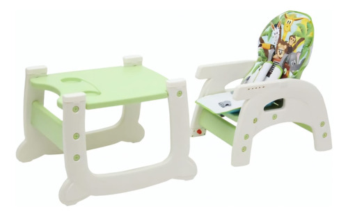 Silla De Comer Para Bebe Con Sistema De Pocision Graduable