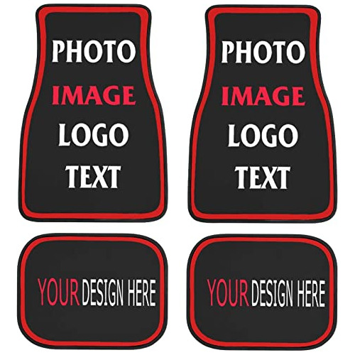 Personalized Car Mats 4 Pieces Custom Floor Mats For Cars Su