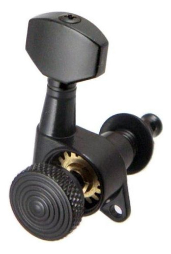 Black Guitar Machine Heads Tuning Peg Tuner For Guitarras