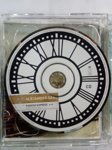 Cd+dvd Alejandro Sanz Paraíso Express (edición Especial)