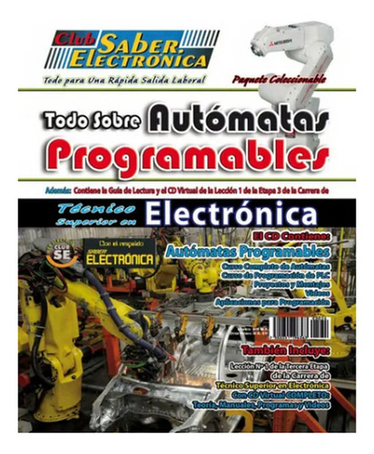 Electrónica Gigante Automatismos Plc Cnc Libro 12 Cursos 