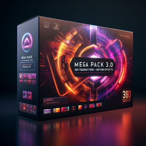 Mega Pack  3700 Transiciones Y Efectos De Edición Para Premi