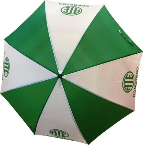 7 Paraguas Gigantes Reforzados Personalizados Con Tu Logo Estampado Full Color Excelente Calidad - Pack 7 Unidades