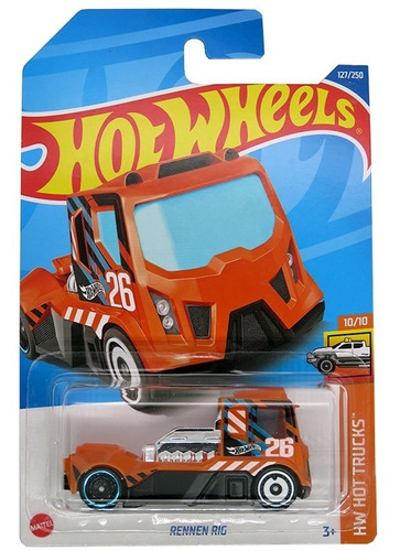 Rennen Rig Camion Hot Wheels 10/10 (127)