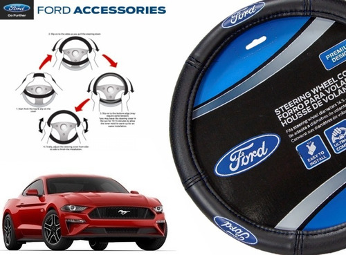 Funda Cubre Volante Ford Mustang 5.0l 2015 Original