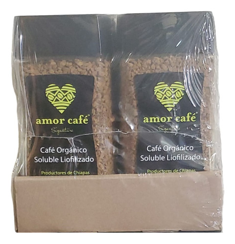 Café Soluble Café Orgánico Liofilizado C/ 6 Piezas