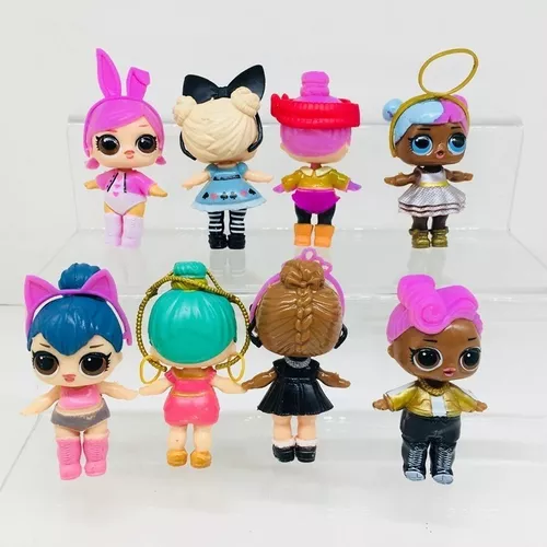 8 Pçs/lote 9 Cm Lol Boneca Kawaii Crianças Brinquedos Anime