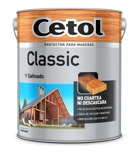 Cetol Classic Satinado 1l Protector Exterior - New Life