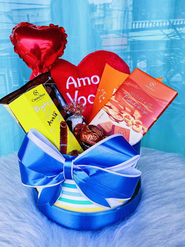 Imagem 5 de 5 de Cesta De Chocolate Cacau Show Presente Dia Dos Namorados