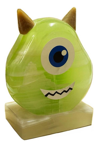 Lámpara De Mike Wazowski Verde De Escritorio Monster Inc 