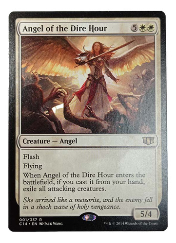 Carta Magic Angel Of The Dire Hour [m14] Mtg Angel