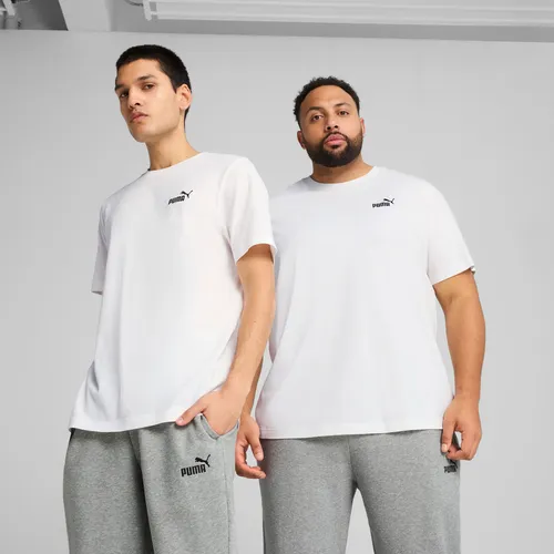 Polera Puma Ess Small No. 1 Logo Tee Blanco Hombre