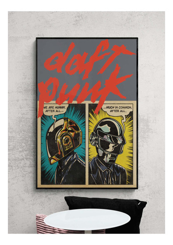 Daft Punk Poster (60 X 90 Cms)