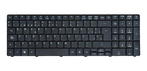 Teclado Acer Aspire 5810t 5250-bz475 5251-1513 Negro Españo