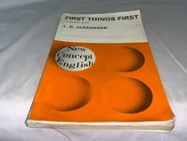 Comprar First Things First Student's Book - Alexander - Longman