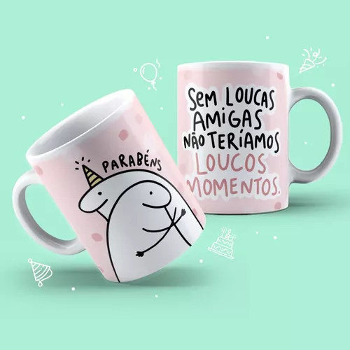 Caneca Divertida Frases Feliz Aniversario Meme