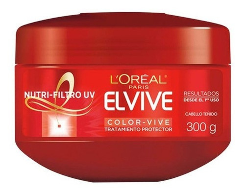 Loreal Elvive Tratamiento Protector Color-vive 300g