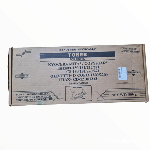 Toner Generico Para Kyocera Tk-437 Taskalfa 180 181 220 221