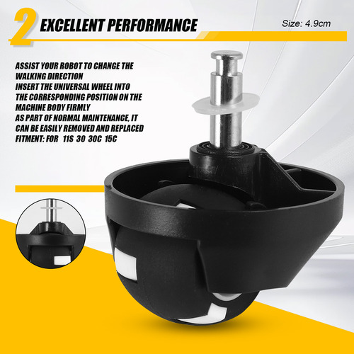 Rueda Universal Para Robovac 11s 30 30c 15c 12 25c