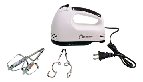Batidora Mano Inmersion 7 Velocidades 260w Shorbull Color Blanco