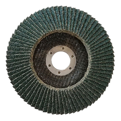 Imagen 2 de 5 de Disco Flap Angular Z120 Makita 125 Mm P Metales E Inoxidable