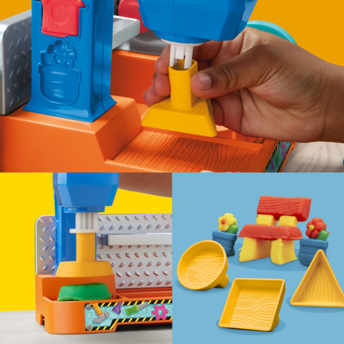 Set De Masas Play Doh De Banco De Herramientas +3 Años
