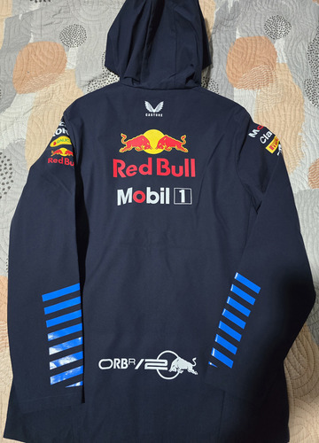 Chamarra Castore Red Bull Racing Fórmula 1 Impermeable 2024 (Usado)