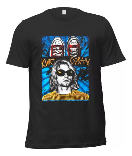 Remera Toxic Rock Rock Nirvana Kurt Cobain N01 A2 Unisex