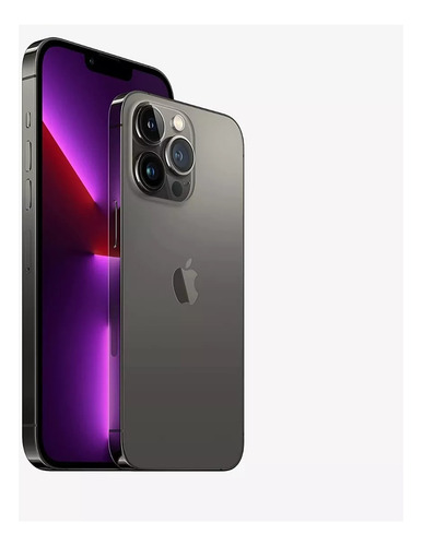 Apple iPhone 13 Pro Max 128 Gb Grafito Con Caja Original + Protector (Reacondicionado)