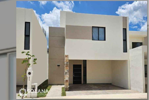 Casa En Venta Merida Privada Solana Modelo Nadir Plus  Entrega Inmediata.