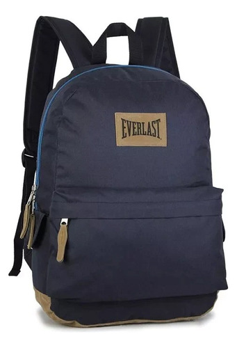 Imagen 1 de 8 de Mochila Everlast Tela Reforzada Urbana Colegio Original