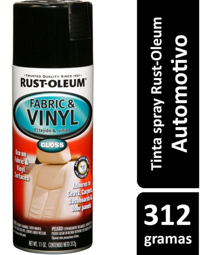Imagem 1 de 2 de Tinta Spray Para Tecido E Couro- Escolha A Cor - Rust-oleum 