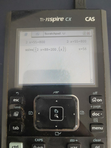 Calculadora Graficadora Ti-nspire Cx Cas