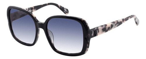 Kate Spade New York Gafas De Sol Cuadradas Para Mujer, Black