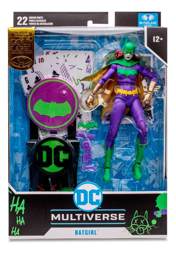 Mcfarlane Figura 7 Batgirl (tres Jokers)(jokerizado)