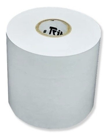 Imagen 4 de 5 de Rollo Ticket Térmico Con Adhesivo Continuo 76 Mm X 30 Mts C1