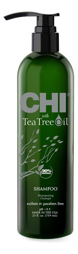 Shampoo De Óleo De Tea Tree Chi, Shampoo Fortalecedor