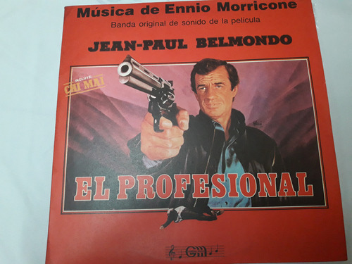 Ennio Morricone - El Profesional Soundtrack - Lp Vin Kktus