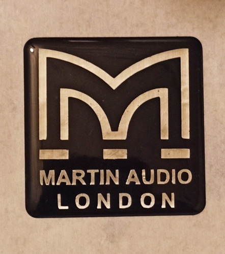 Estikers, Logo, Emblema Martin Audio 4.5 Cm Encapsulado.