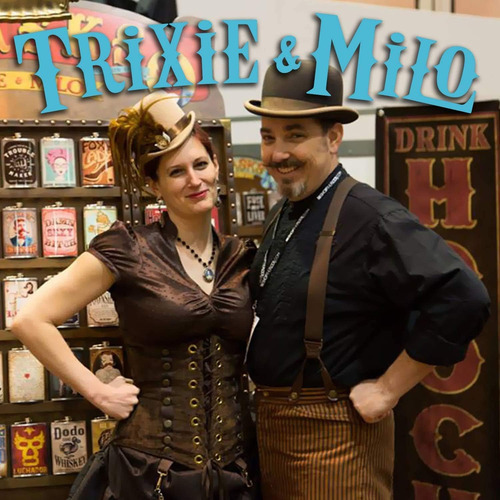 Trixie & Milo - Divertidos Frascos De Acero Inoxidable Para
