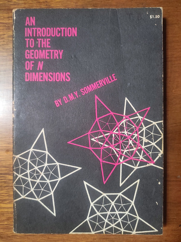 Una Introducción A La Geometría De N Dimensiones Sommerville