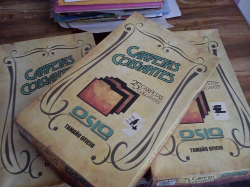 3 Cajas De Carpetas Colgantes