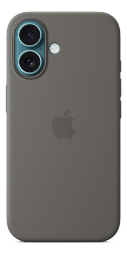 Apple - Funda De Silicona Color Gris Piedra Con Magsafe Y Control De Cámara Para iPhone 16