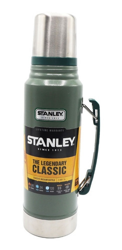 Imagen 1 de 5 de Termo Stanley Classic 1 Litro Verde