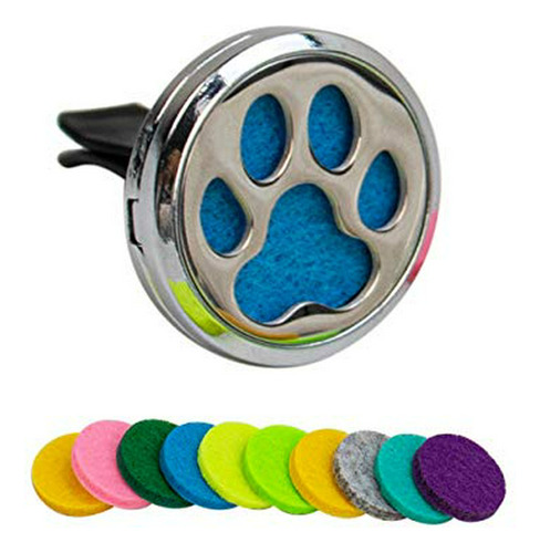 Ambientador - Auear, Dog Paws Car Essential Oil Diffuser Aro