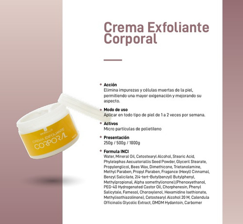 Exfoliante Facial 250 + Antiage 250 Biobellus