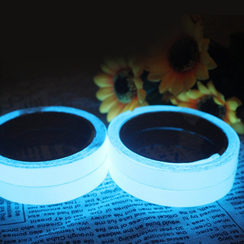 Brilho Na Fita Fluorescente Escura Verde