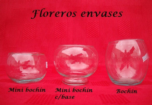 10 Bochines De Vidrio - Copones - Bochas - Cilindros