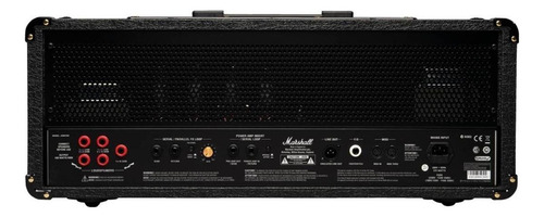 Amplificador Marshall JVM JVM410H Valvular para guitarra de 100W cor preto/dourado 127V